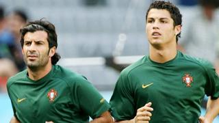 El lío de Figo por unas declaraciones inventadas sobre Cristiano Ronaldo y Fernando Santos