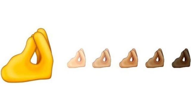 The new emoji has different interpretations around the world.  (Image: Emojipedia / Unicode)