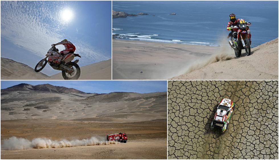 Estas son las postales más espectaculares que dejó el paso del Dakar 2018 por Perú. (AP/AFP)