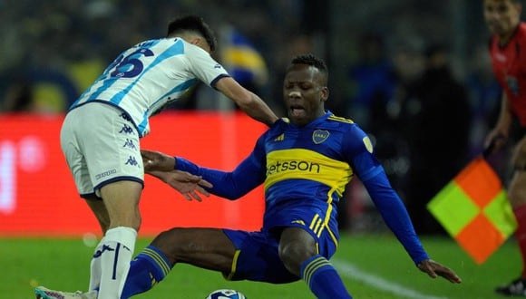 Telefé, FOX Sports, ESPN y Star+ ofrecieron las imágenes del partido Boca Juniors vs. Racing Club por los cuartos de final de la Copa Libertadores 2023 en los países de Sudamérica. (Foto: AFP)