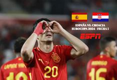 ▷ ESPN EN VIVO y ONLINE - dónde van a pasar España vs. Croacia en TV hoy