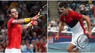 ¡Duelo soñado! España de Rafael Nadal jugará contra la Serbia de Novak Djokovic en la final de la ATP 2020