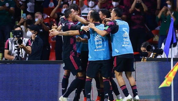 México vs. Honduras se vieron las caras este domingo por las Eliminatorias a Qatar 2022 (Foto: Getty Images).