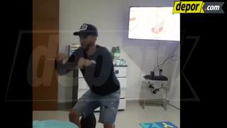 Facebook Viral: Pedro Gallese engríe a su hijo con divertido baile [VIDEO]