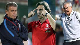 Gareca: “Que vengan entrenadores como Bengoechea o Pérez es fundamental para el crecimiento del fútbol peruano”
