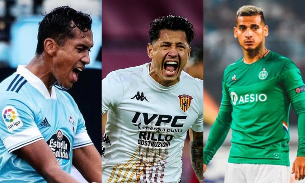Los clubes de los jugadores peruanos a poco del fin de la temporada en el Viejo Continente. (Fotos: Agencias)
