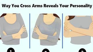 Dinos de qué forma cruzas los brazos y el test viral revelará cómo eres en la ‘intimidad’