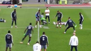 ¡Lo dejó en ridículo! Mbappé 'humilló' a Dembélé y provocó risas en entrenamiento de Francia [VIDEO]