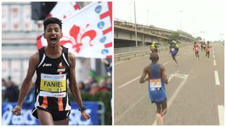 ¡Qué tal suerte! Maratonista ganó carrera porque los líderes se equivocaron en la ruta [VIDEO]