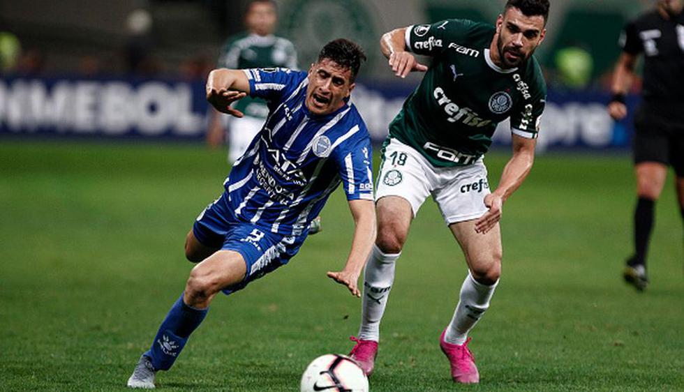 Palmeiras goleó 4-0 a Godoy Cruz y avanzó a cuartos de Copa Libertadores 2019.