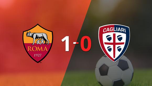 En su casa Roma derrotó a Cagliari 1 a 0