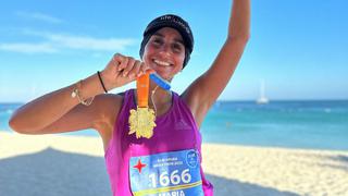 Maca Bustamante: una peruana en la Maratón KLM de Aruba