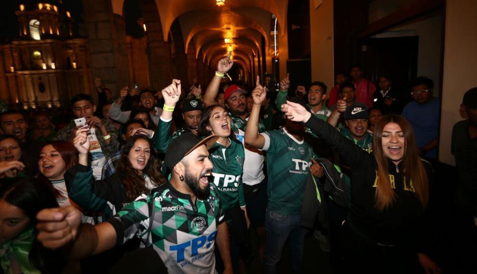 Melgar: chilenos invadieron Arequipa por partido de Copa Libertadores. (Alan Mayta)
