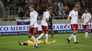 Para el olvido: Dinamarca, con jugadores de fútbol sala, tuvo terrible debut en UEFA Liga de Naciones
