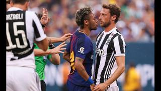 Estuvo intratable: así fue como Neymar encaró aMarchisio tras los reclamos del italiano [VIDEO]