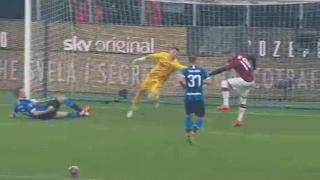 Efecto Zlatan: Rebic anotó el 1-0 tras asistencia de cabeza de 'Ibra’ para el 1-0 en el ‘Derby della Madonnina’ [VIDEO]
