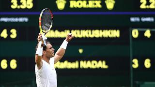 Rafael Nadal directo a tercera ronda: venció a Kukushkin en Wimbledon 2018
