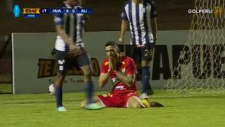 Alianza Lima casi sufre gol de camarín de Huancayo y Leao Butrón acabó golpeado [VIDEO]