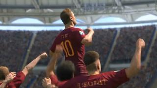 Al 'Capitano' con cariño: PES 2017 le rindió un homenaje a Totti por su despedida con la Roma [VIDEO]