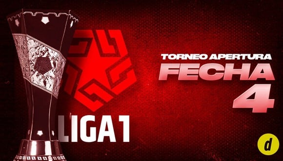 La Liga de Fútbol Profesional dio a conocer los duelos de la fecha 4 del Torneo Apertura 2024. (Diseño: Depor)