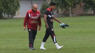 Ruidíaz no terminó el entrenamiento y preocupó al comando técnico de Gareca