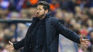 Atlético de Madrid: Simeone fue suspendido por el resto de la Liga BBVA