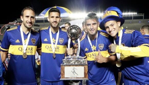 Carlos Zambrano es el sexto peruano que sale campeón con Boca Juniors. (Foto: @5zambranocz)