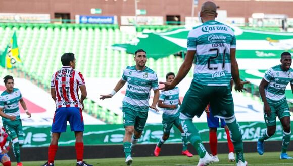 Santos Laguna venció 2-0 a Chivas y sumó sus primero tres puntos en el Torneo Guard1anes 2020.