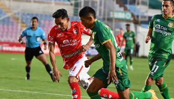 Cienciano vs. Sport Huancayo en partido por fecha 14 del Torneo Clausura 2022. (Foto: Cienciano)