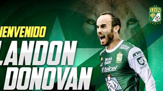 Landon Donovan será presentado hoy: León anunció ingreso libre para hinchas