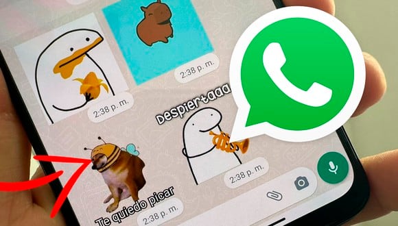 De esta simple manera podrás crear todos los stickers de WhatsApp que quieras sin programas. (Foto: Depor - Rommel Yupanqui)