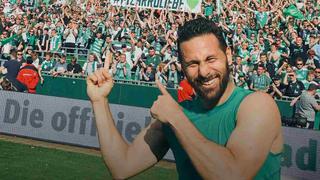 Claudio Pizarro agradece a hinchas de Werder Bremen por la reacción tras su renovación