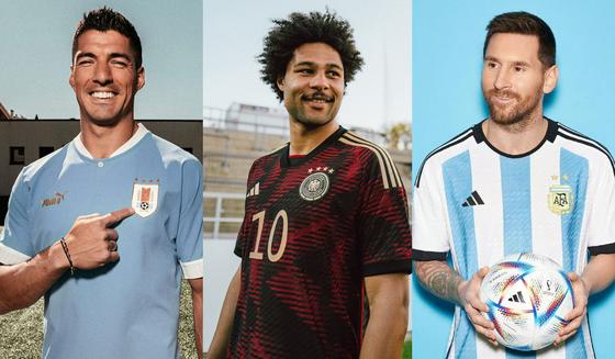 Mundial 2022: conoce las todas las selecciones la Copa del Mundo | FOTOS | Argentina, Brasil, México, Alemania, España, Uruguay, Ecuador, Japón | Adidas, Puma, Nike | FUTBOL-INTERNACIONAL | DEPOR