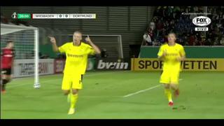 No se cansa de anotar: Haaland y su hat-trick en el Borussia Dortmund vs. Wehen [VIDEO]