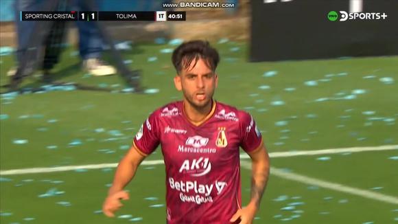 Facundo Boné marcó el 1-1 del Tolima ante Sporting Cristal. (Video: DIRECTV)