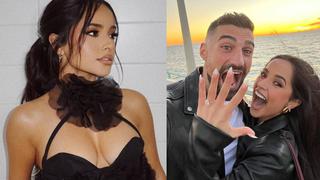 Becky G le dio el sí a Sebastian Lletget: así fue la romántica pedida de mano 