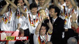 La historia de Alemania, campeón del Mundial de Italia 1990