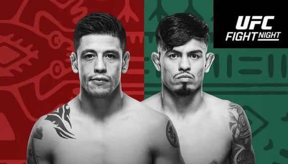 Lista de canales de TV para ver las peleas de la cartelera del UFC México entre Brandon Moreno y Brandon Royval 2 este sábado 24 de febrero desde el Arena CDMX. (Foto: UFC.com)