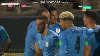 ¡Imparable! Cavani y su golazo de chalaca para el 3-0 de Uruguay vs. Venezuela [VIDEO]