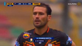 Universitario de Deportes: Mauricio Montes anotó de penal para Ayacucho FC