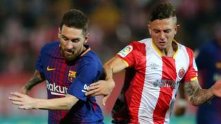 Se interesó en él: Lionel Messi sostuvo conversación con promesa del Girona en pleno partido