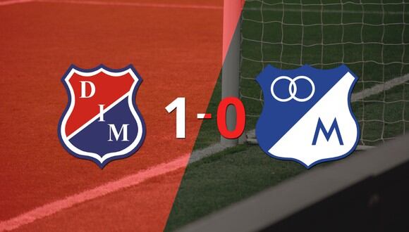 Con un solo tanto, Independiente Medellín derrotó a Millonarios en el estadio Atanasio Girardot
