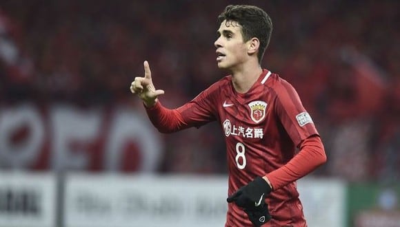 Oscar dejó el Chelsea para irse al Shanghai SIPG por 61 millones de euros. (Foto: OSports)