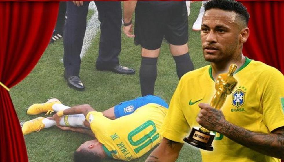 Neymar está en cuartos de Rusia 2018 con Brasil, pero no se salvó de los memes en redes sociales. (Difusión)