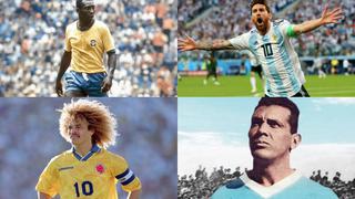 ¡Con un peruano! Messi, Pelé y otras leyendas que quedaron fuera del XI histórico de la Copa América [FOTOS]