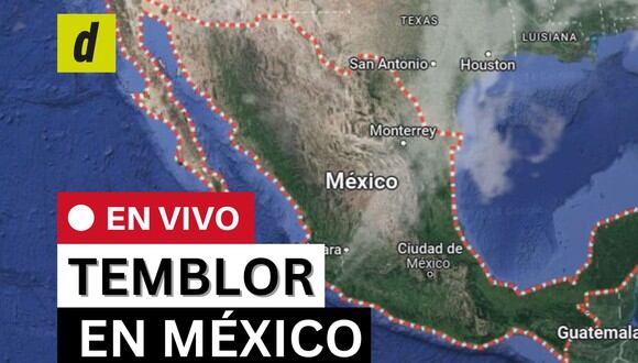 Últimas noticias sobre los sismos en México hoy con datos exactos como el lugar del epicentro y magnitud, según los reportes oficiales del Servicio Sismológico Nacional (SSN) en estados como Guerrero, Chiapas, Oaxaca, Michoacán, CDMX, entre otros. | Crédito: Google Maps / Composición