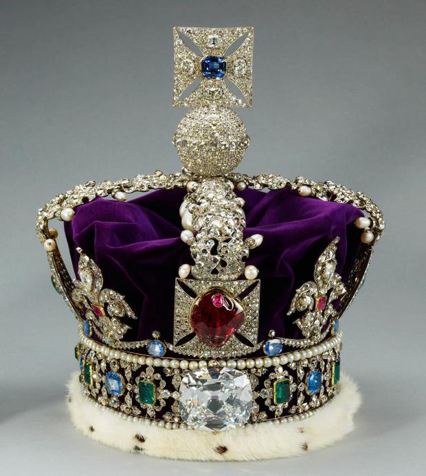 La Corona del Estado Imperial está hecha de oro (Foto: Tower of London)