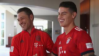 Parecía insostenible: la respuesta de James Rodríguez a la mala relación entre futbolistas del Bayern y Kovac