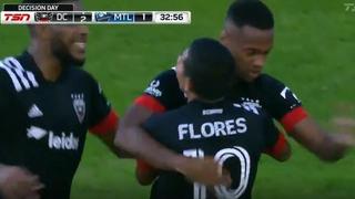 Llega con todo a la Selección: el pase gol de Edison Flores en el DC United [VIDEO]