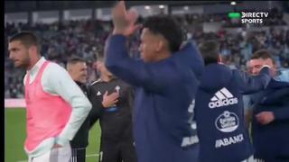La emoción de Renato Tapia: su efusivo grito tras el empate contra Barcelona [VIDEO]